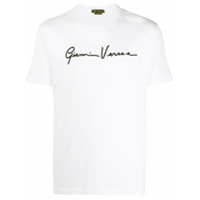 Versace Camiseta Signature GV com logo - Branco