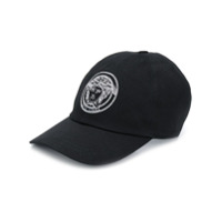 Versace embroidered-logo baseball cap - Preto