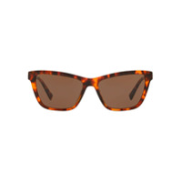 Versace Eyewear Óculos de sol gatinho - Marrom