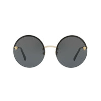 Versace Eyewear Óculos de sol Medusa redondo - Dourado