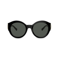 Versace Eyewear Óculos de sol redondo - Preto