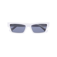 Versace Eyewear Óculos de sol retangular Medusa - Branco
