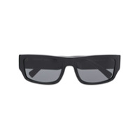 Versace Eyewear Óculos de sol retangular - Preto