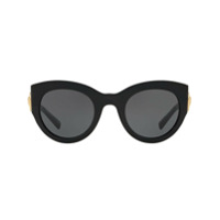 Versace Eyewear Óculos de sol Tribute oversized - Preto