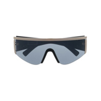 Versace Eyewear single-lens sunglasses - Preto