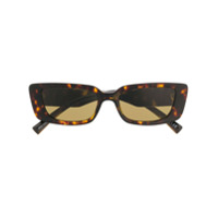 Versace Eyewear Virtus rectangular sunglasses - Marrom