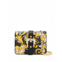 Versace Jeans Couture Bolsa tiracolo com estampa barroca - Preto