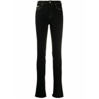 Versace Jeans Couture Calça jeans skinny cintura alta - Preto