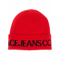 Versace Jeans Couture Gorro com estampa de logo - Vermelho