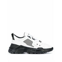 Versace Jeans Couture logo band chunky sole sneakers - Branco