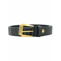 Versace Jeans Couture skinny leather belt - Preto