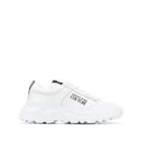 Versace Jeans Couture Tênis com estampa de logo lateral - Branco