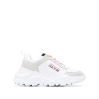 Versace Jeans Couture Tênis com estampa de logo lateral - Branco