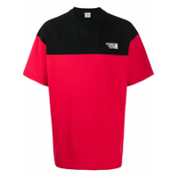 Vetements Camiseta color block de algodão - Vermelho