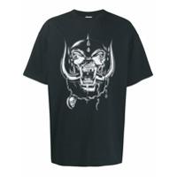 Vetements Camiseta com estampa de caveira - Washed black