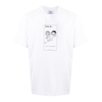 Vetements Camiseta com estampa gráfica - Branco