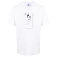 Vetements Camiseta com estampa gráfica - Branco