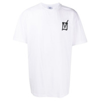 Vetements Camiseta decote careca com logo - Branco