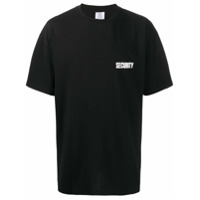 Vetements Camiseta decote careca Security - Preto