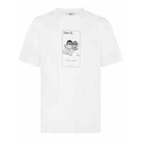 Vetements Camiseta Love Is Chill com estampa gráfica - Branco