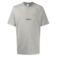 Vetements Camiseta oversized com logo - Cinza