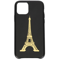 Vetements Capa para iPhone 11 Pro Eiffel Tower - Preto