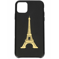 Vetements Capa para iPhone 11 Pro Eiffel Tower - Preto