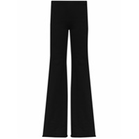 Vetements high-waist flared trousers - Preto