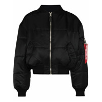 Vetements Jaqueta bomber dupla face - Preto