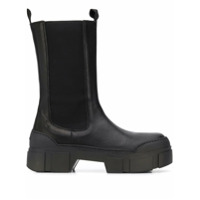 Vic Matie elasticated side panel boots - Preto