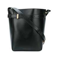 Victoria Beckham Bolsa tiracolo de couro - Preto