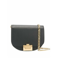 Victoria Beckham Bolsa tiracolo mini de couro - Preto