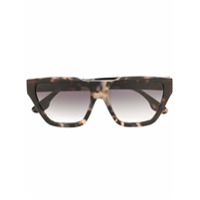 Victoria Beckham Óculos de sol quadrado tartaruga - Cinza
