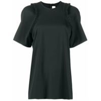 Victoria Victoria Beckham Blusa com detalhe de babados - Preto