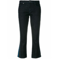 Victoria Victoria Beckham Calça jeans flare cropped - Azul