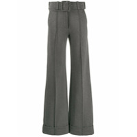 Victoria Victoria Beckham Calça pantalona cintura alta - Cinza