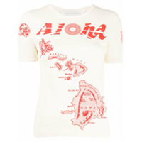Victoria Victoria Beckham Camiseta Aloha - Neutro