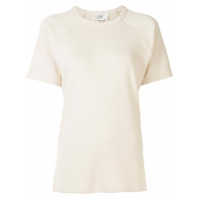 Victoria Victoria Beckham Camiseta canelada de algodão - Marrom