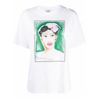 Victoria Victoria Beckham Camiseta com estampa Billie Holiday - Branco