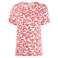 Victoria Victoria Beckham Camiseta com estampa de cerejas - Branco