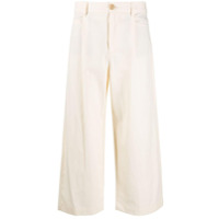 Vince Calça pantacourt cintura alta - Neutro