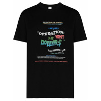 VIVENDII Camiseta com estampa x Homecoming Operation - Preto