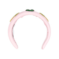 Vivetta Tiara com aplicação de frutas - Rosa