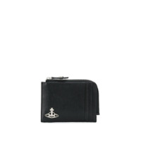 Vivienne Westwood Anglomania Carteira texturizada com logo - Preto