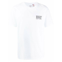 Wacko Maria Camiseta decote careca com estampa de logo - Branco