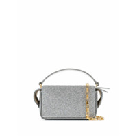 Wandler Bolsa Yarabox mini com brilho - Metálico