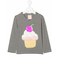 WAUW CAPOW by BANGBANG Camiseta Cupcake - Preto