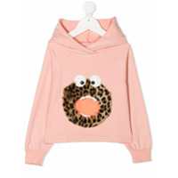 WAUW CAPOW by BANGBANG Moletom Lucca Monster com capuz - Rosa