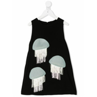 WAUW CAPOW by BANGBANG Vestido com bordado Floating Jellyfish - Preto