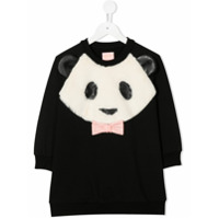 WAUW CAPOW by BANGBANG Vestido de tricô Panda Love - Preto